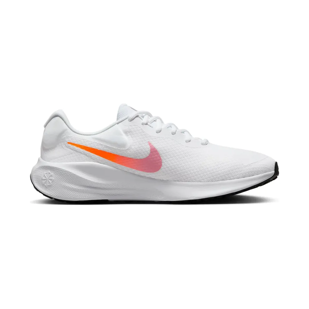 Nike Revolution 7 White Beyond Pink Black Hyper Crimson (FB2208-104)