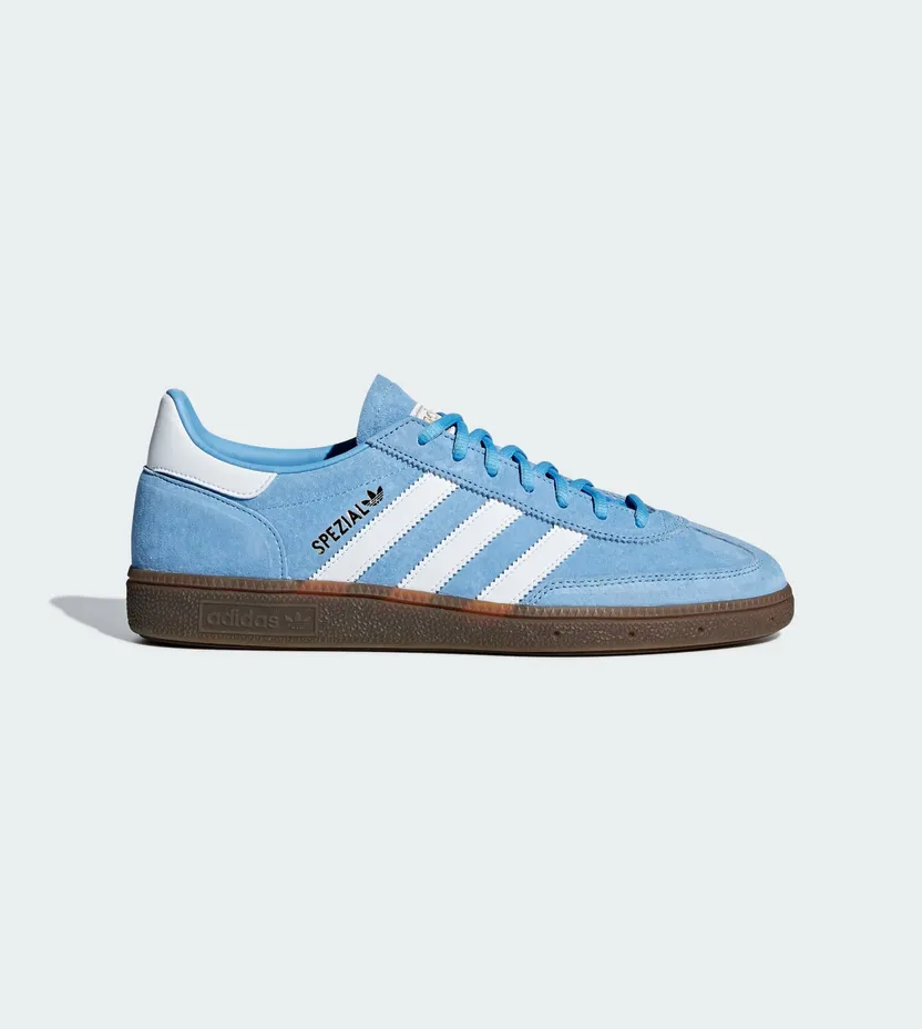 adidas Spezial Handbalschoenen Light Blue / Cloud White / Gum5 (BD7632)