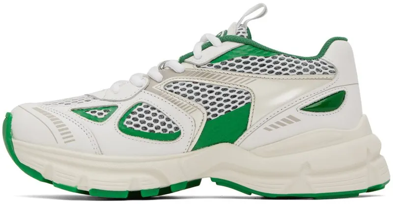 Axel Arigato White & Green Marathon White/Kale Green (F0158046)