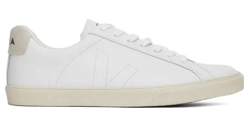 Veja White & Black Esplar Sneakers (EA0200001)