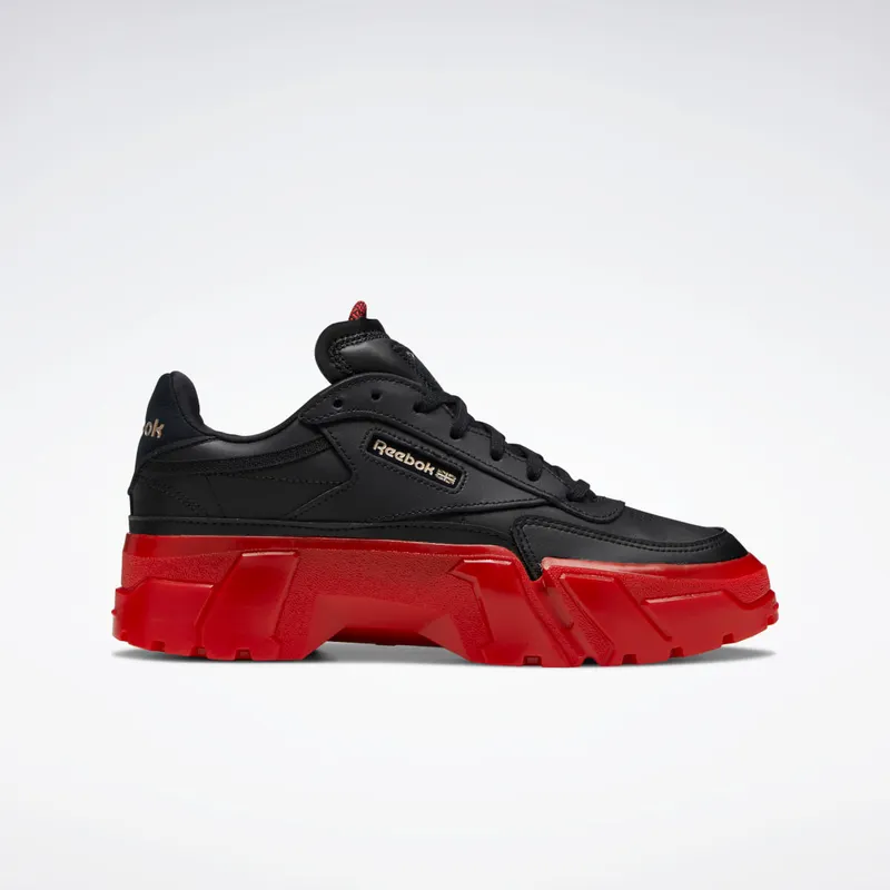 Reebok Club C Cardi B Black Red (W)