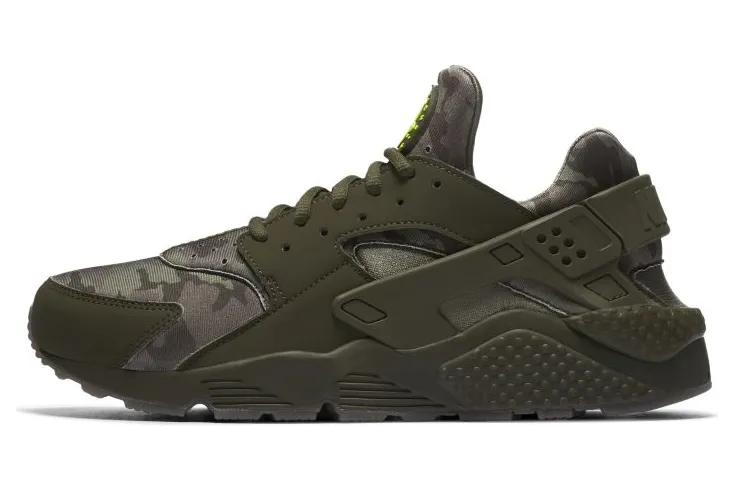 Nike Air Huarache Run Camo Green