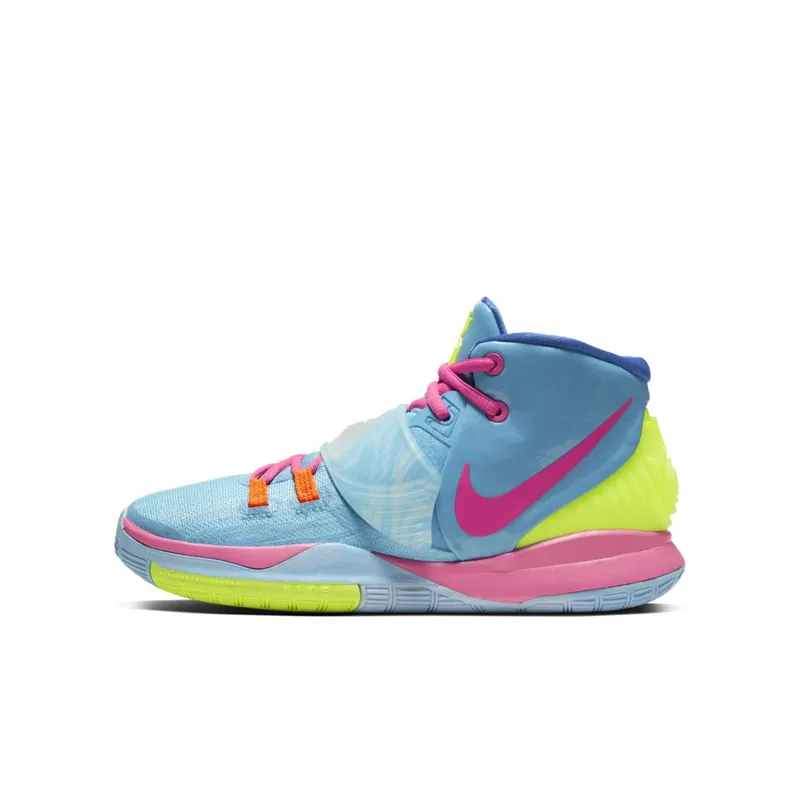 Nike Kyrie 6 Pool (GS) Baltic Blue/Hyper Royal-Volt-Hyper Pink (CZ4686-409)