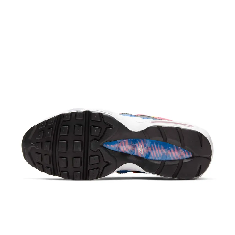 Nike Air Max 95 Multicolor Suede Yellow/Blue-Pink (CZ9170-700)