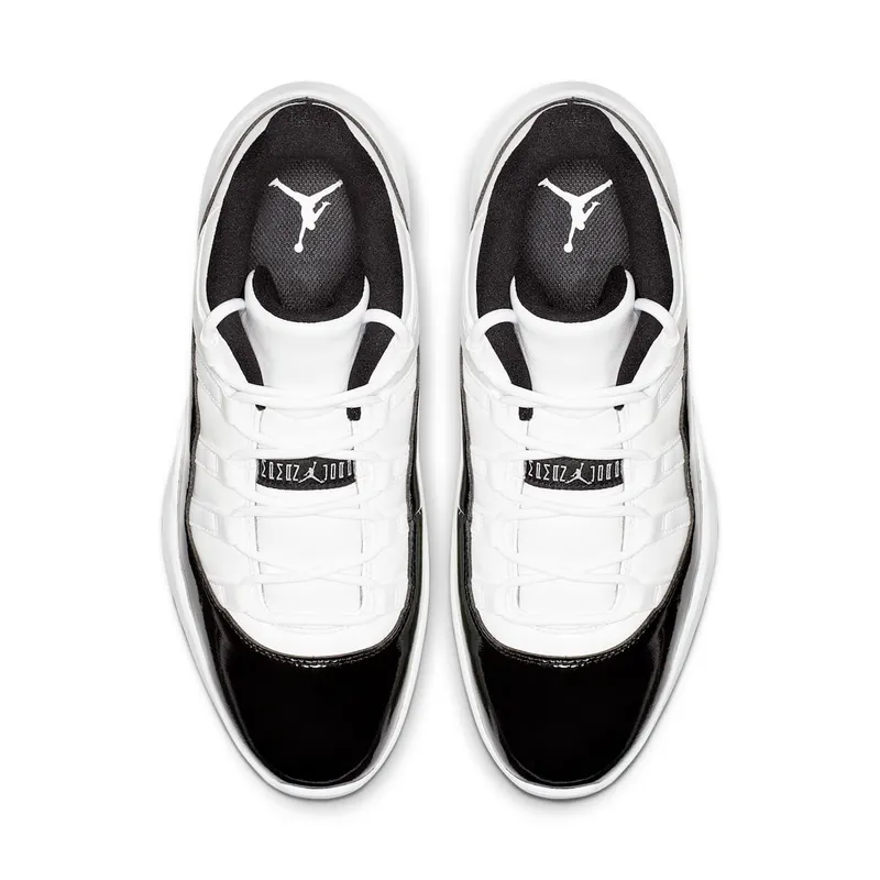 Jordan 11 Retro Low Golf Concord White/Black-Volt (AQ0963-101)