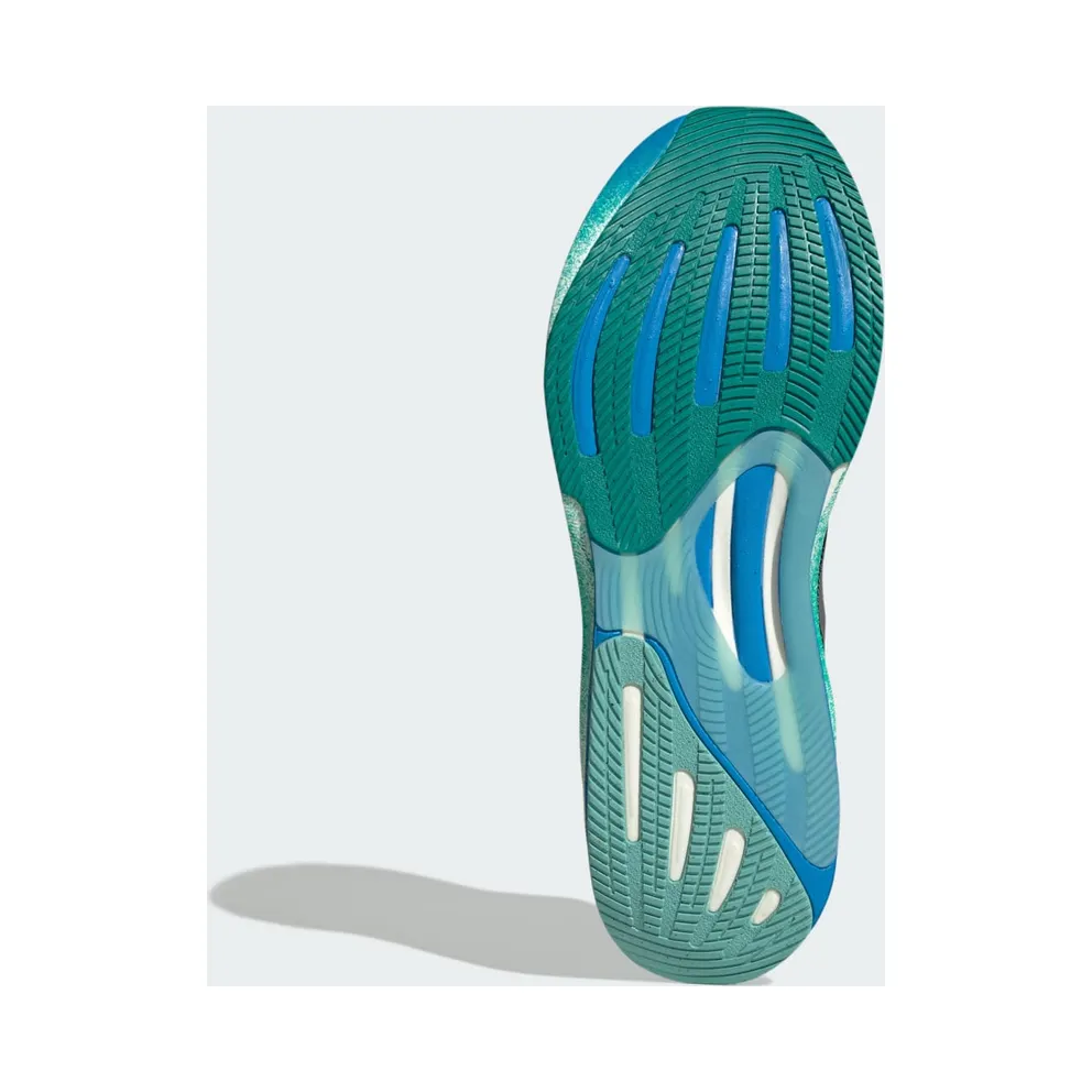 Adidas Supernova Rise 2 Running Shoes Core Black / Iron Metallic / Glory Green (JI1408)