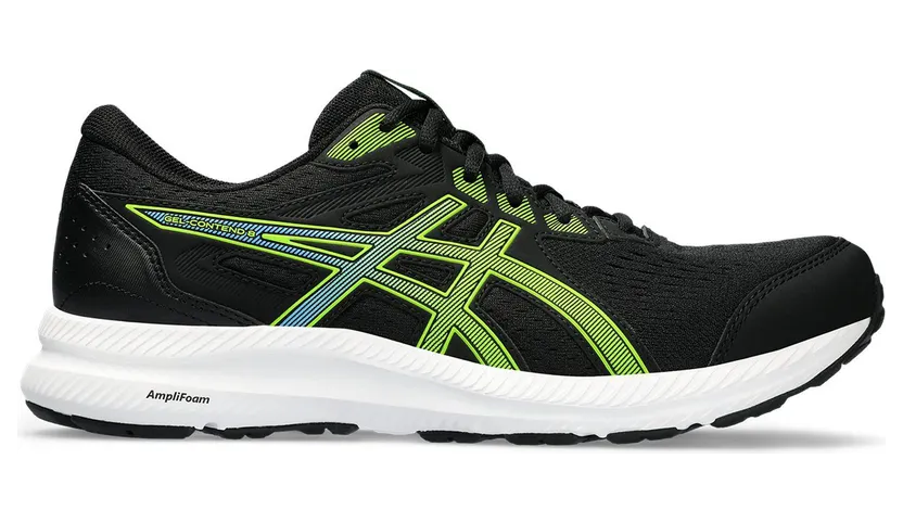 ASICS Gel-Contend 8 Black Electric Lime (1011B492-012)