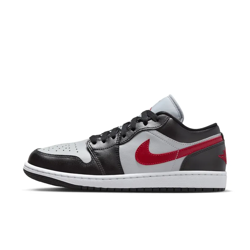 Air Jordan 1 Low “Black / Grey / Red” (DC0774-062)