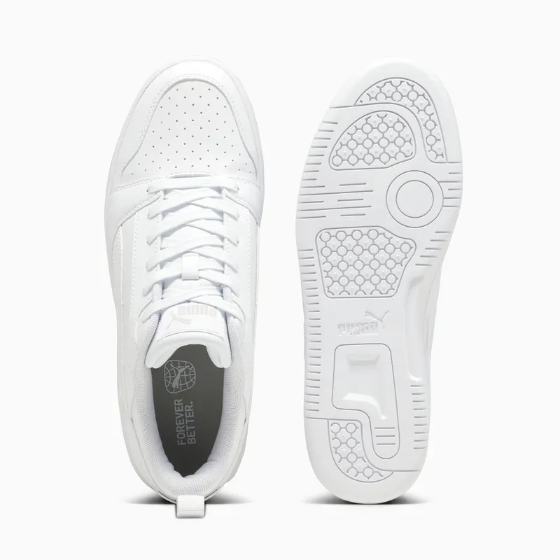 Puma Rebound V6 Laag White/Grey (392328-03)