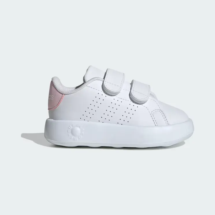 adidas Advantage Shoes Kids “Cloud White / Cloud White / Clear Pink” (IG4257)