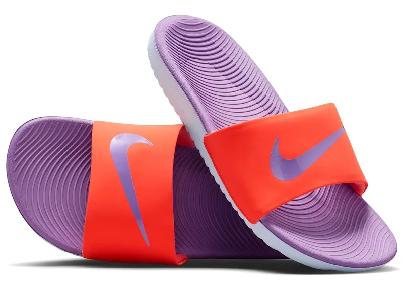 Nike Kawa Slide Turf Orange Bright Violet (FJ8812-802)