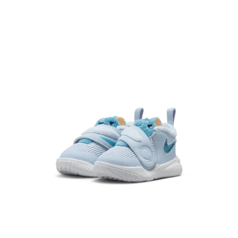 Nike Team Hustle D 11 Football Grey Summit White Celestial Gold Denim Turquoise (FZ1247-001)