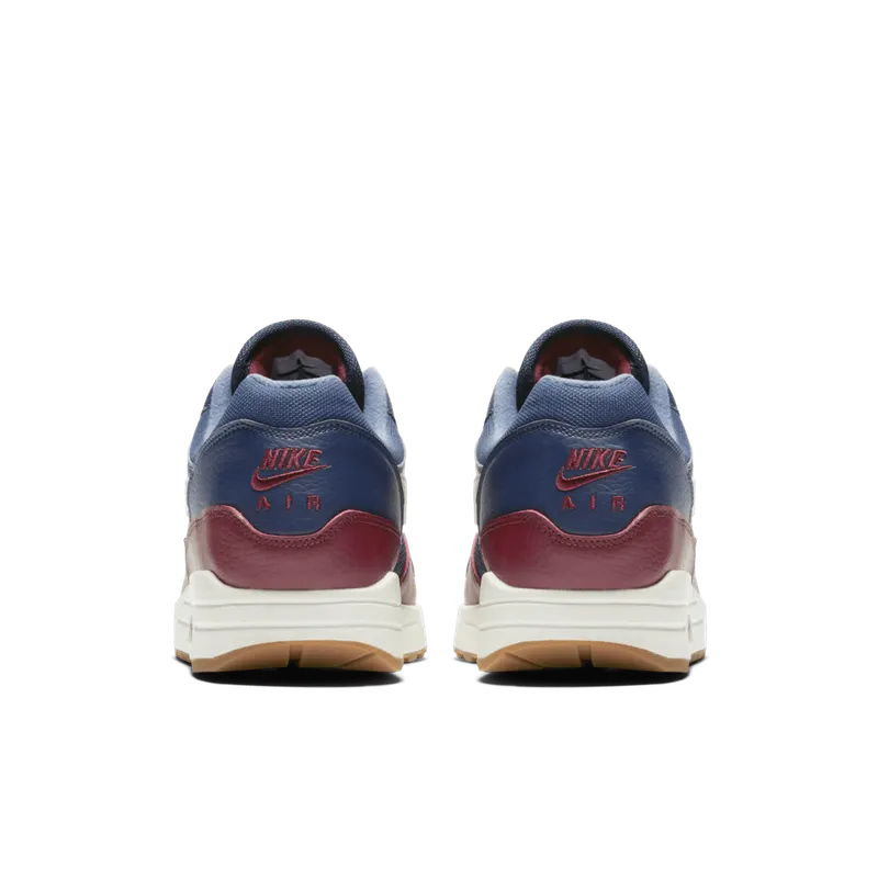 Nike Air Max 1 Navy Team Red Navy/Sail-Team Red-Gum Light Brown (AH8145-400)