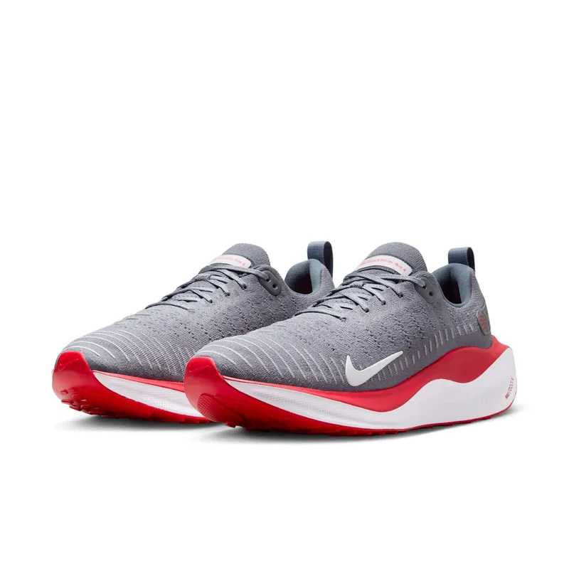 Nike ReactX Infinity Run 4 Cool Grey University Red White (FJ1221-019)
