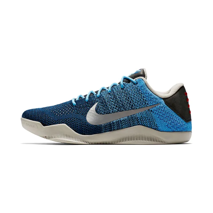 Nike Kobe 11 Elite Low “Brave Blue / University Blue / Metallic Silver” (822675-404)