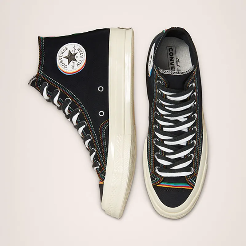 Converse Chuck Taylor All-Star 70s Hi Layers Black Black/Egret (169046C)