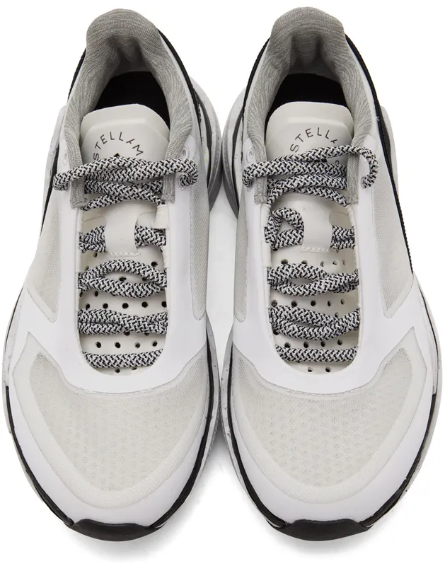 Adidas adidas by Stella McCartney Earthlight Mesh Cloud White / Core Black / Solar Yellow (GY6061)