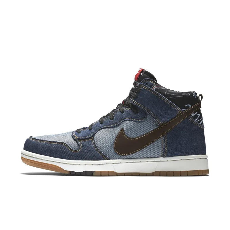 Nike Dunk CMFT Denim Denim/Track Brown-Sail (705434-401)