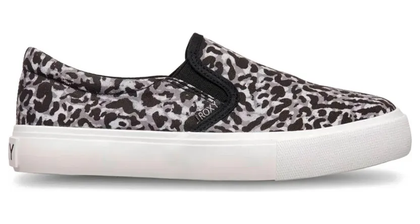 Roxy sneaker black/leopard (ERJS700011-LEO)