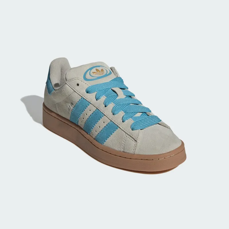 adidas Campus 00s Putty Grey Preloved Blue Gold Metallic (IE5588)