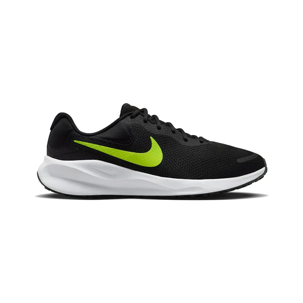 Nike Revolution 7 Black White Volt (FB2207-010)