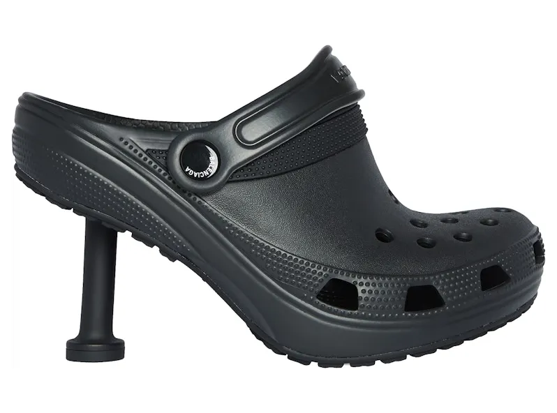 Balenciaga x Crocs Madame 80MM Black (W) (677390W1S8E1000)