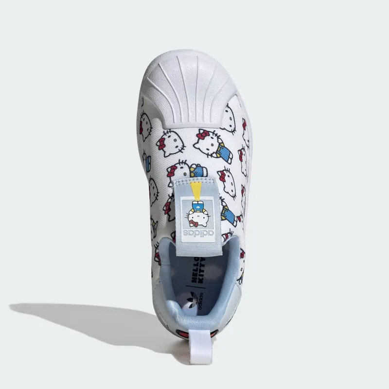 adidas Superstar 360 Hello Kitty Cloud White Halo Blue Glow Blue (IF7020)