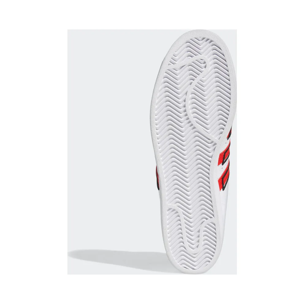 Adidas Superstar Cloud White / Vivid Red / Solar Yellow (GX6026)