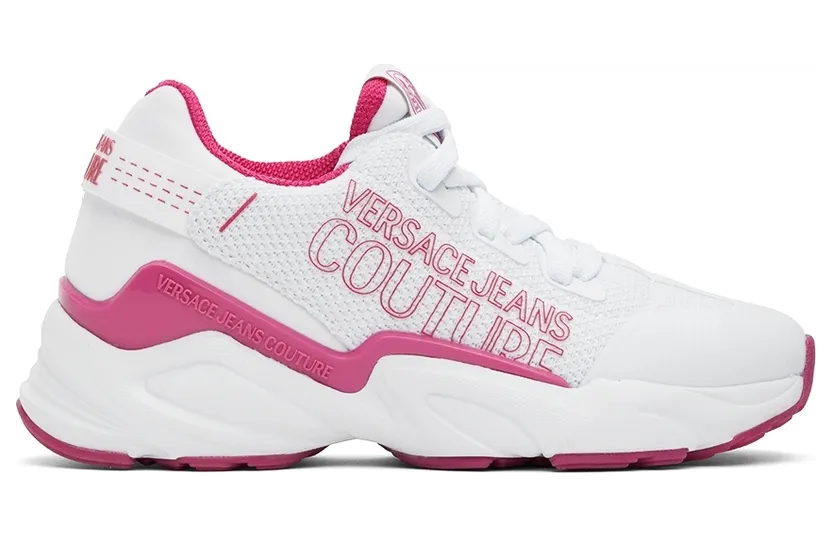 Versace Jeans Couture White Wave Sneakers (E72VA3SW5EZS232)