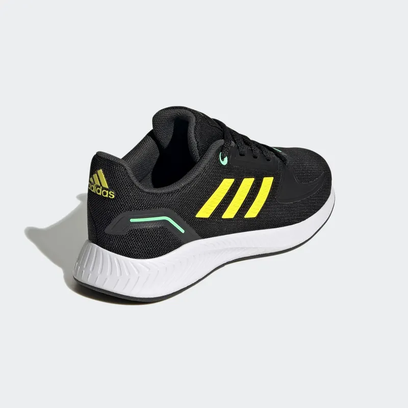 Adidas Runfalcon 2.0 Core Black / Beam Yellow / Beam Green (HR1408)