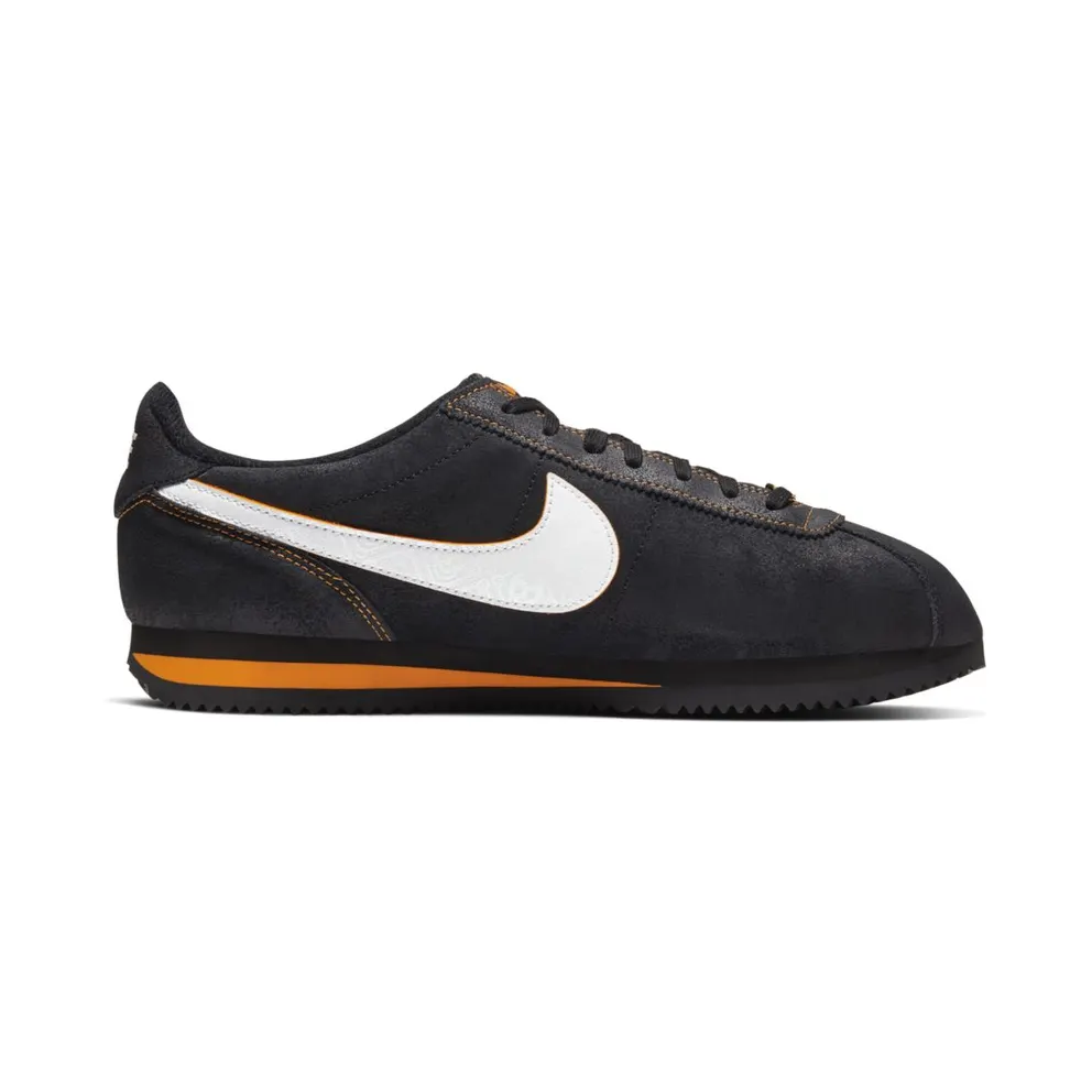 Nike Cortez Day of the Dead (2019) Black/White-Orange Blaze (CT3731-001)