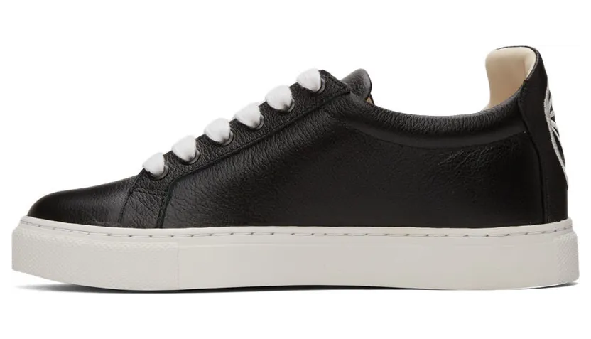 Sophia Webster Black & White Butterfly Low Sneakers (SSS22138) (3)
