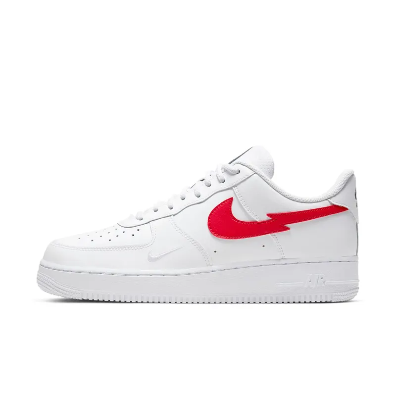 Nike Air Force 1 Low Euro Tour (2020) White/University Red-Midnight Navy (CW7577-100)