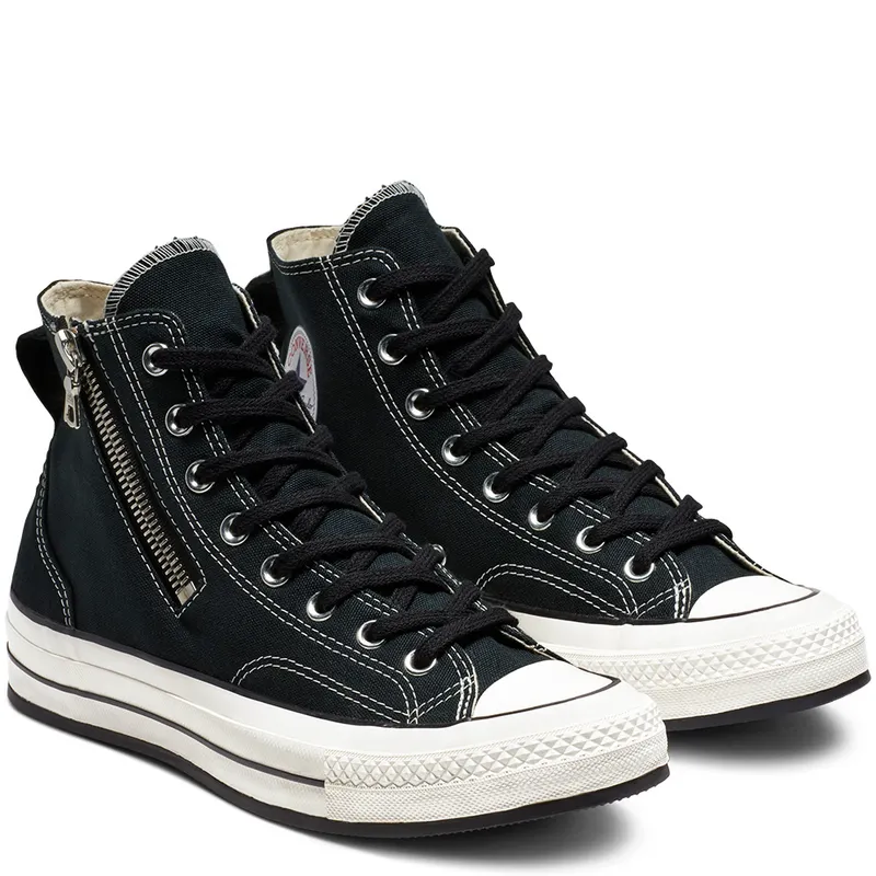 Converse Chuck Taylor All-Star 70s Hi Riri Black Black/Egret-Black (163087C)