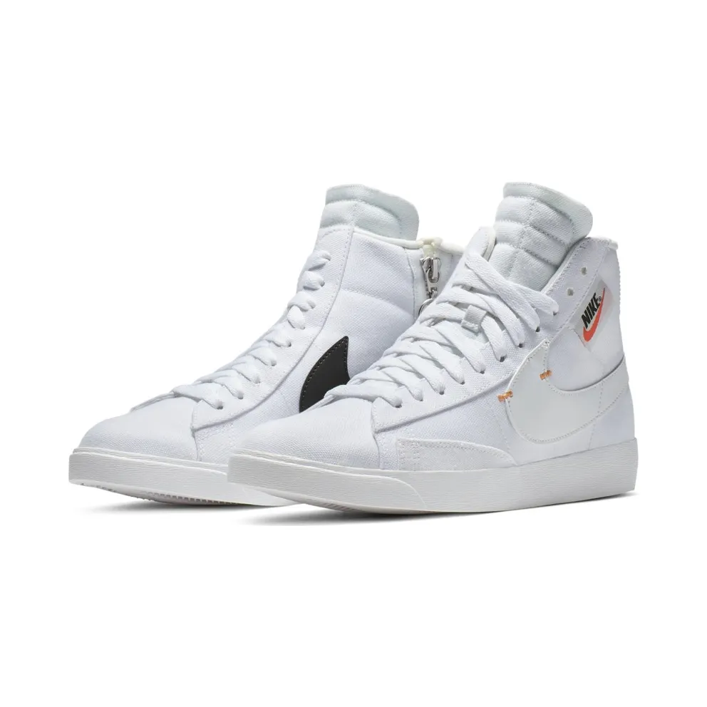 Nike Blazer Mid Rebel Summit White (W) White/Summit White-Fuel Orange-Platinum Tint (BQ4022-102)