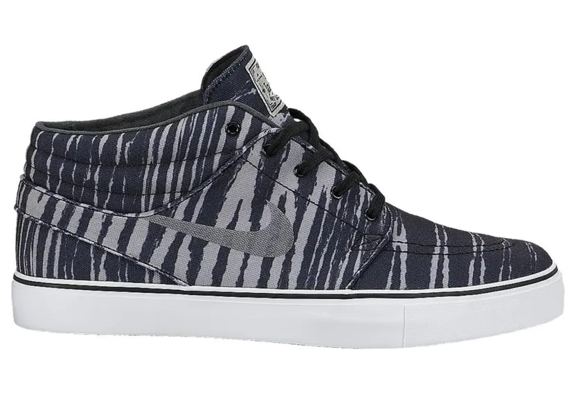 Nike SB Stefan Janoski Mid Tiger Stripe Black
