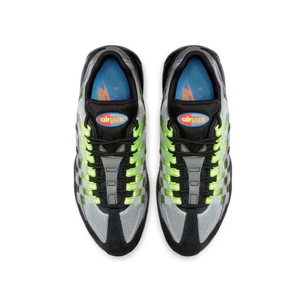 Nike Air Max 95 Woven Volt Black Volt/Black/Grey (AQ0764-001)