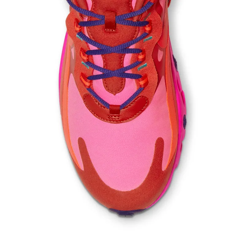 Nike Air Max 270 React Electronic Music Mystic Red/Pink Blast/Habanero Red (AO4971-600)