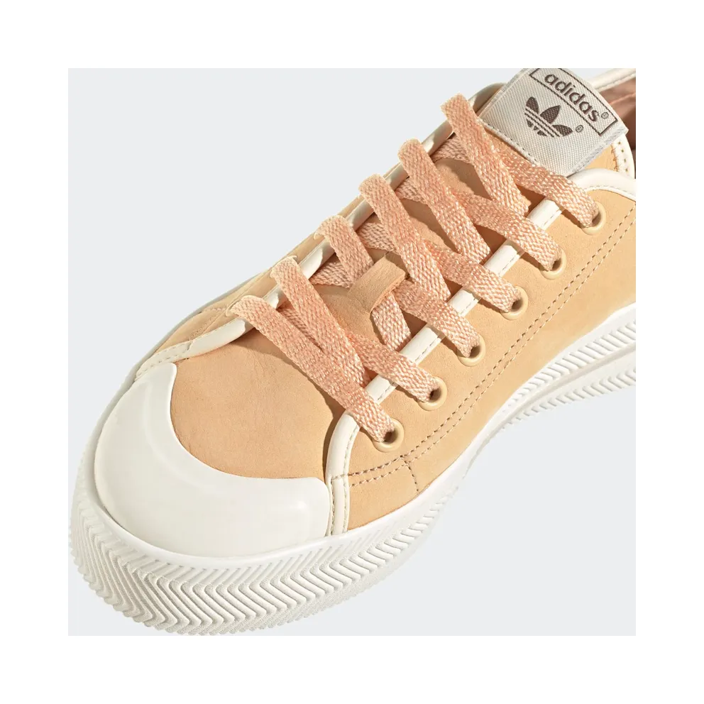 Adidas Nizza 2 Low Leather Glow Orange / Ecru Tint / Core White (GX7314)