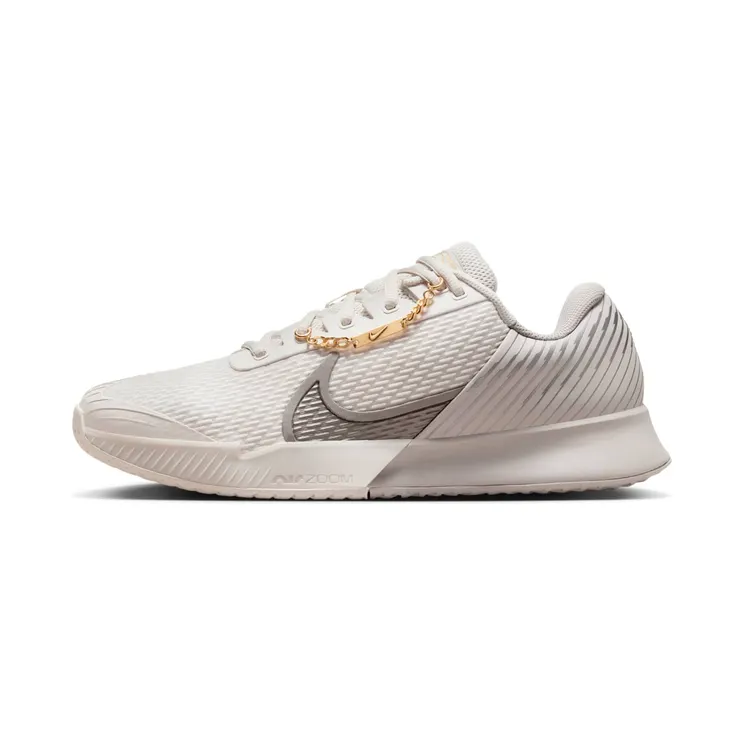 Nike Court Vapor Pro 2 HC Premium “Phantom / College Grey / Metallic Gold / Metallic Pewter” (FZ1249-001)
