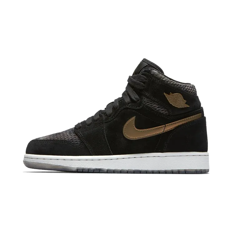 Air Jordan 1 Retro Hi PREM HC Heiress Camo “Black / Light Bone / Metallic Field” (832596-030)