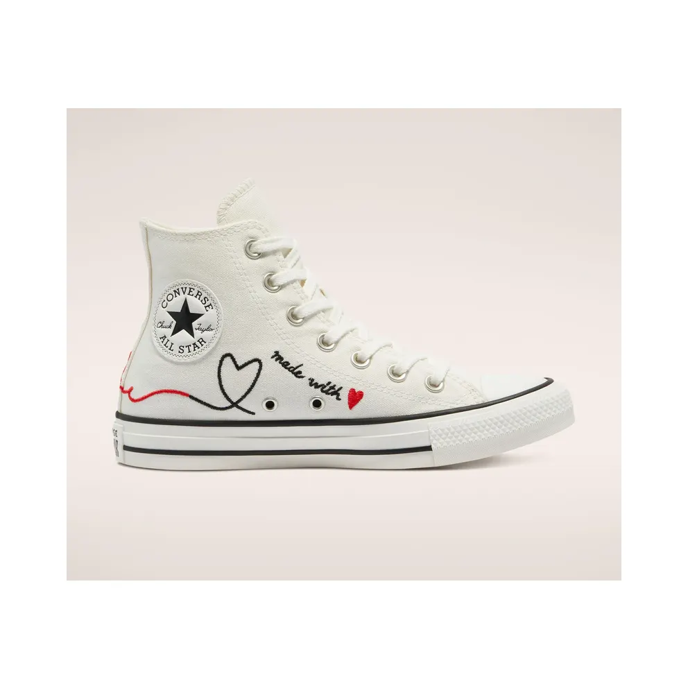 Converse Chuck Taylor All-Star Hi Made with Love White (171159F)