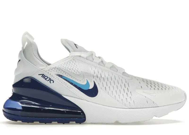 Nike Air Max 270 Multi Swoosh White Deep Royal (FJ4230-100)