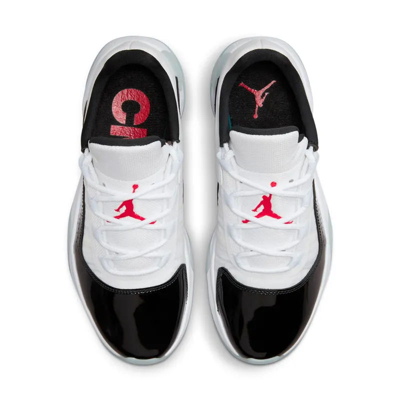 Jordan 11 CMFT Low White Black Blue Tint University Red (DV2629-106)