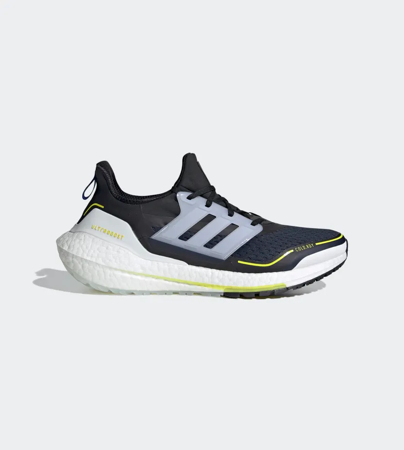 adidas Ultraboost 21 COLD.RDY Legend Ink / Crystal White / Acid Yellow (S23893)