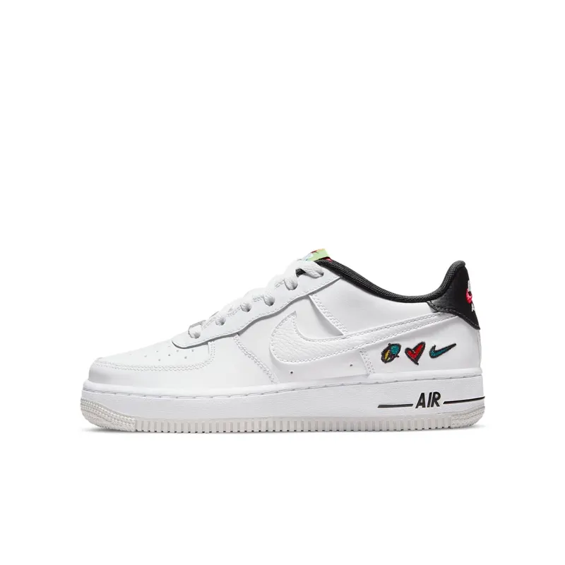 Nike Air Force 1 Low ’07 LV8 3 Peace, Love, Swoosh (GS) (DM8154-100)