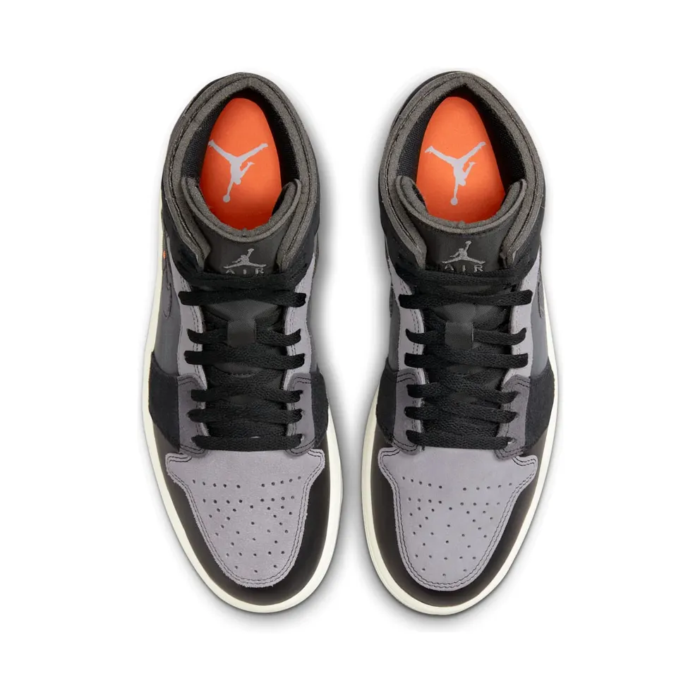 Air Jordan 1 Mid SE Craft Black (DM9652-001)