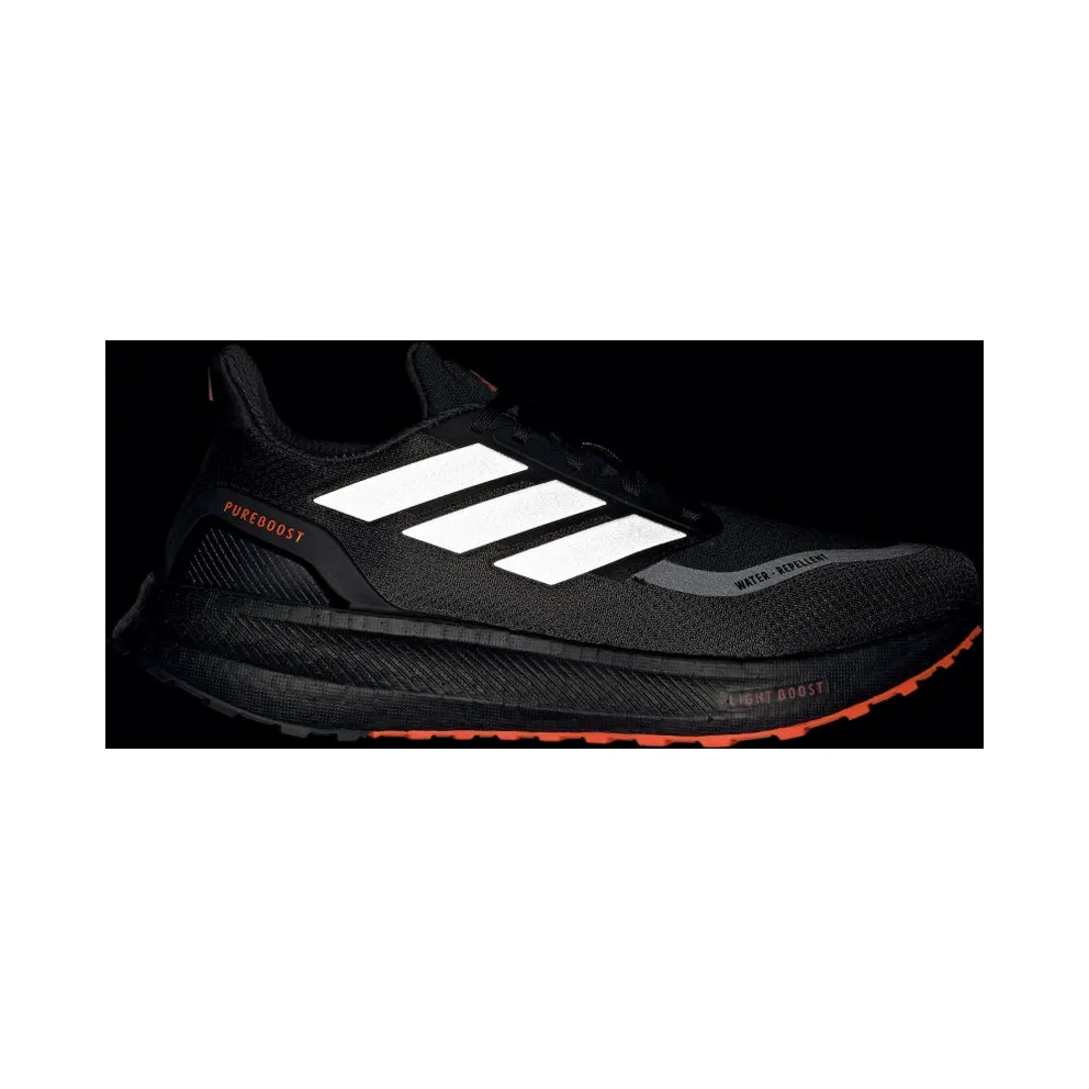 Adidas Pureboost 5 Running Shoes Core Black / Impact Orange / Core Black (JR7675)
