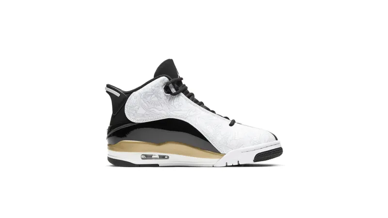 Jordan Dub Zero Black Metallic Gold White Black/Metallic Gold-White (311046-005)