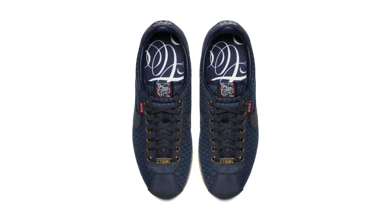 Nike Cortez Mister Cartoon Obsidian Obsidian/White-Gum Light Brown (AA4875-400)